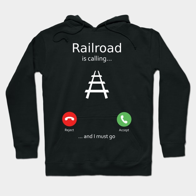 Railroad is calling Hoodie by ETTAOUIL4